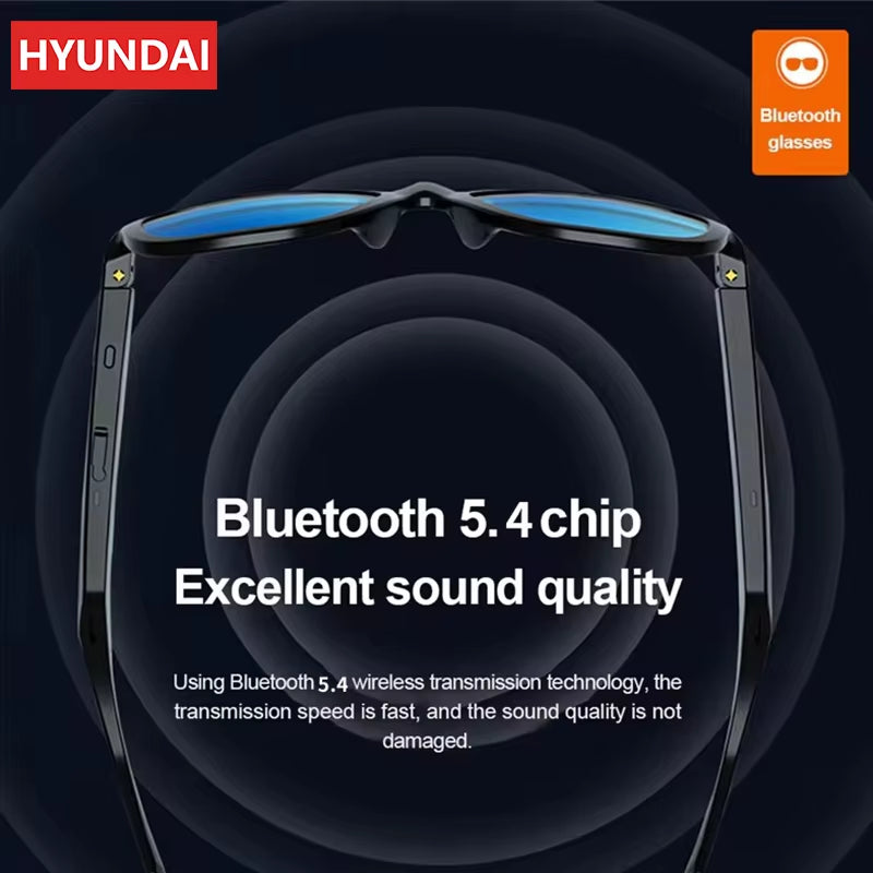 Choice C8 Bluetooth 5.4 Glasses Earphones with Low Latency HD Call Mic Out Door Sports Driving Multi-Function Sunglasses